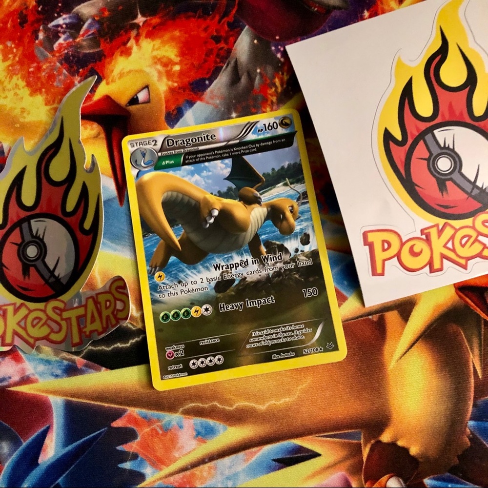 Pokmon Dragonite Card Xy Roaring Skies
